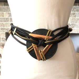 Vintage Leather Shop Belt Art To Wear Women’s Size S